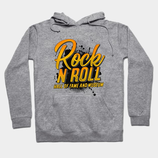 'Rock and Roll Hall of Fame' Cool Rock n Roll Rocker Gift Hoodie by ourwackyhome